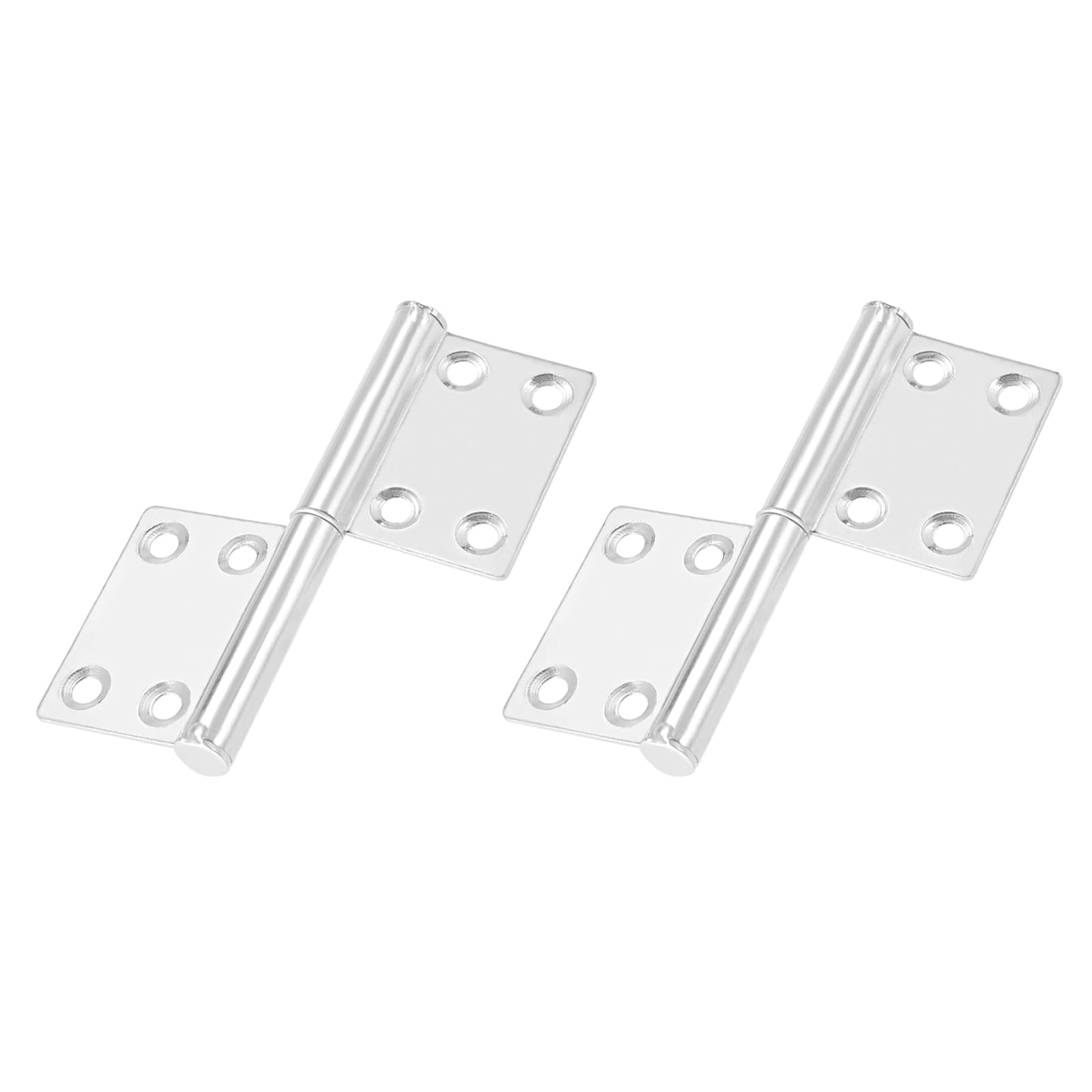 METALLIXITY Retro Hinges (4'') 2Pcs, Stainless Steel Door Flag Hinges - for Door, Window, DIY Projects