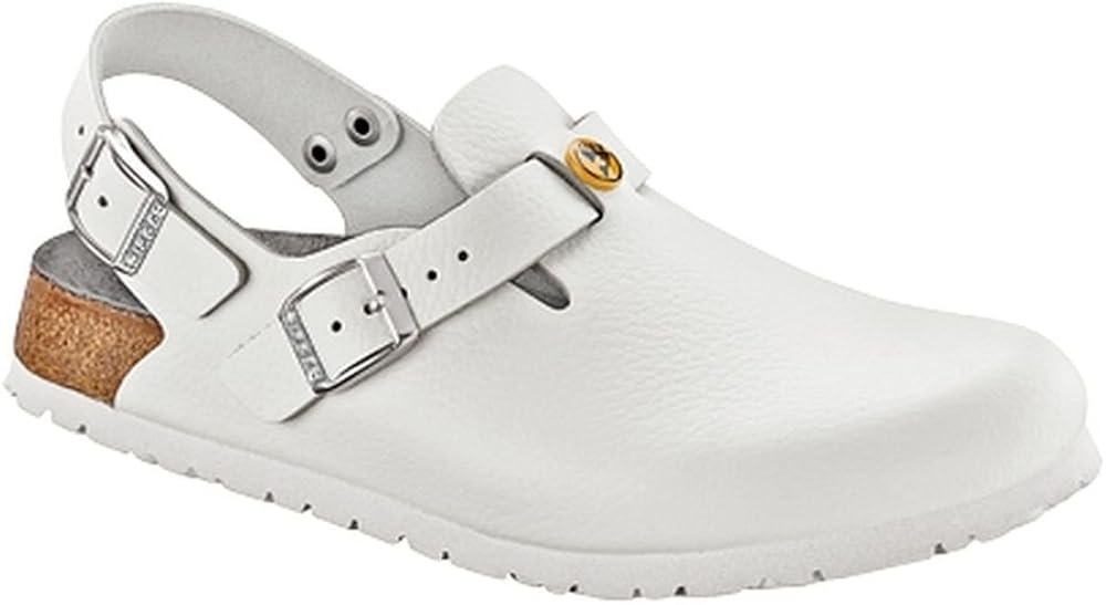 birkenstock clogs white