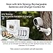 Arlo Certified: Tenergy 3.7V RCR123A Arlo Batteries, Fast Charger, 3 Silicon Skin for Arlo Wireless HD Cameras (VMC3030/VMK3200/VMS3330/3430/3530). Bonus 3 Battery Holder, UL/UN/CE/FCC Listed (12 Pcs)