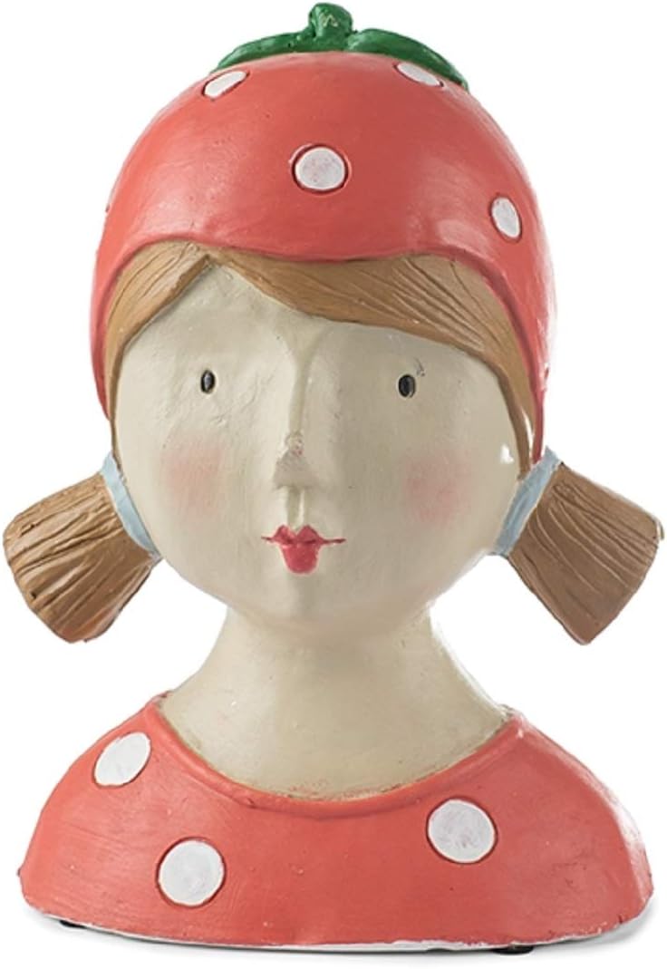 Amazon.de: baden import Aufsteller Deko Kopf Frauenkopf Ladykopf rot