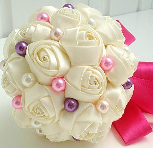 jane to love European and American Wedding Handmade toss bouquet Bride bridesmaids holding flowers High-grade diamond roses toss bouquets