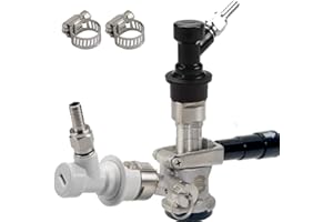 Sankey Kegerator D Type Keg Coupler D Keg Tap Dispenser with Keg Coupler Adapter Ball Lock Conversion Kit Ball Lock Disconnec