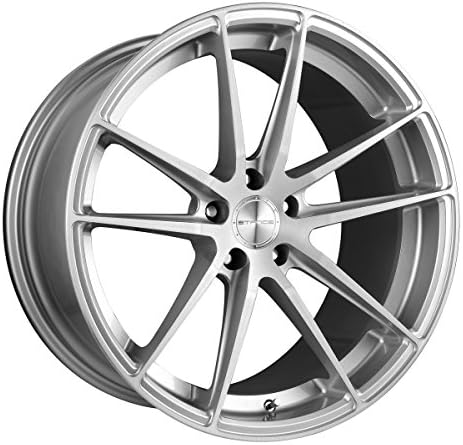 20" Inch Stance SC-1 Silver / Brushed Face Wheels &amp; Tire Package | All Season 245/35R20 | Set of 4 | Financing Available | Infiniti Audi Mercedes Dodge Chevy Chrysler Acura Ford Lexus Nissan BMW