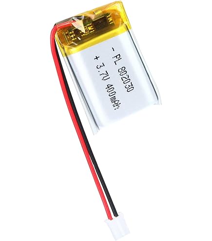 Amazon.com: 3.7V 1100mAh 25C 903048 Rechargeable Lipo Battery with