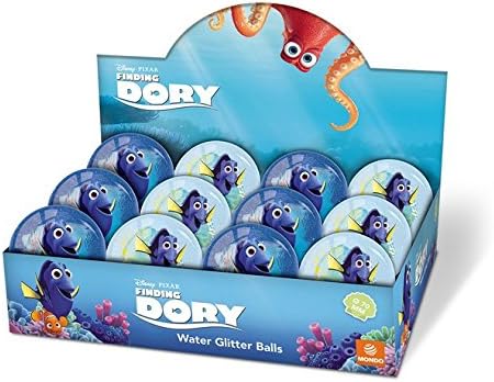 6cm Finding Dory Flashing Glitter Bouncy Ball - Light Up Toys - One Chosen At Random