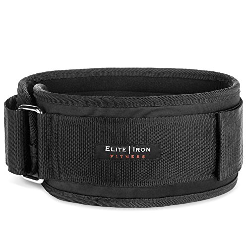 Elite Iron Fitness Unisex Adult 123456 Weight Lifting Belt for Men