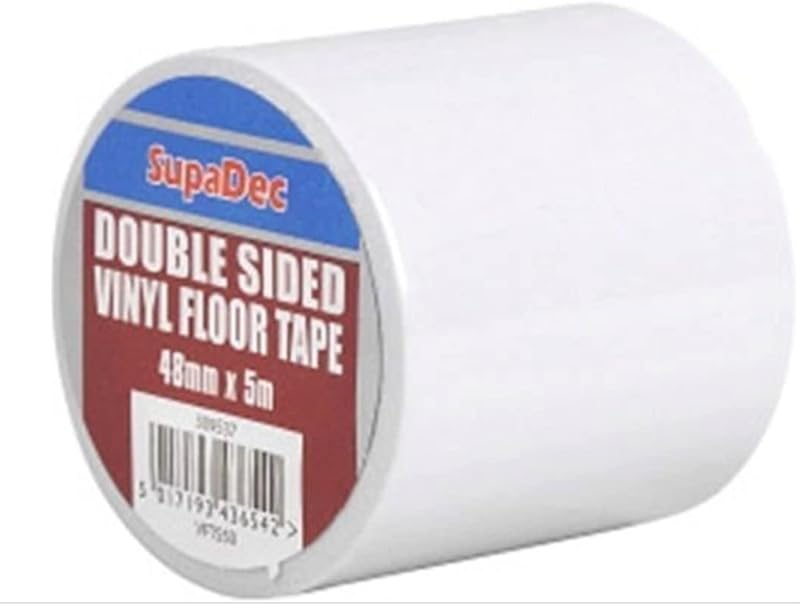 SupaDec Double Sided Vinyl Floor Tape 48mm x 5m