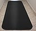 House, Home and More Skid-Resistant Carpet Runner - Black - 6 Feet X 27 Inches
