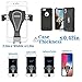 Eazoo Gravity Car Phone Auto Mount Holder for Air Vent, Smart Port Car Charger, Lightning and Micro USB Cable Set for iPhone X 8 8S 7 7 Plus Samsung Galaxy S8 Plus Edge LG and More Driver Accessories