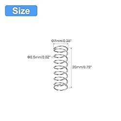 uxcell Compression Spring, 5Pcs 304 Stainless