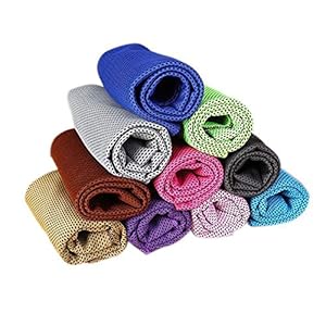 KOERIM Fitness Cooling Towel, Quickly Drying Sweat Sports Towel Skin-Friendly for Gym Yoga Fitness Camping Hiking Swimming 83 * 28cm