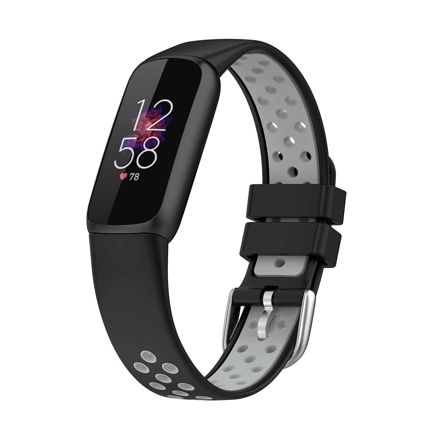 Tiggo Smart Watch Strap compatible for Fitbit Luxe /Fitbit Luxe Special Edition,Adjustable Replacement Sport Accessory Wristband for Fitbit Luxe /Fitbit Luxe Special Edition (hh)