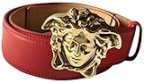 Versace Mens Red Belt