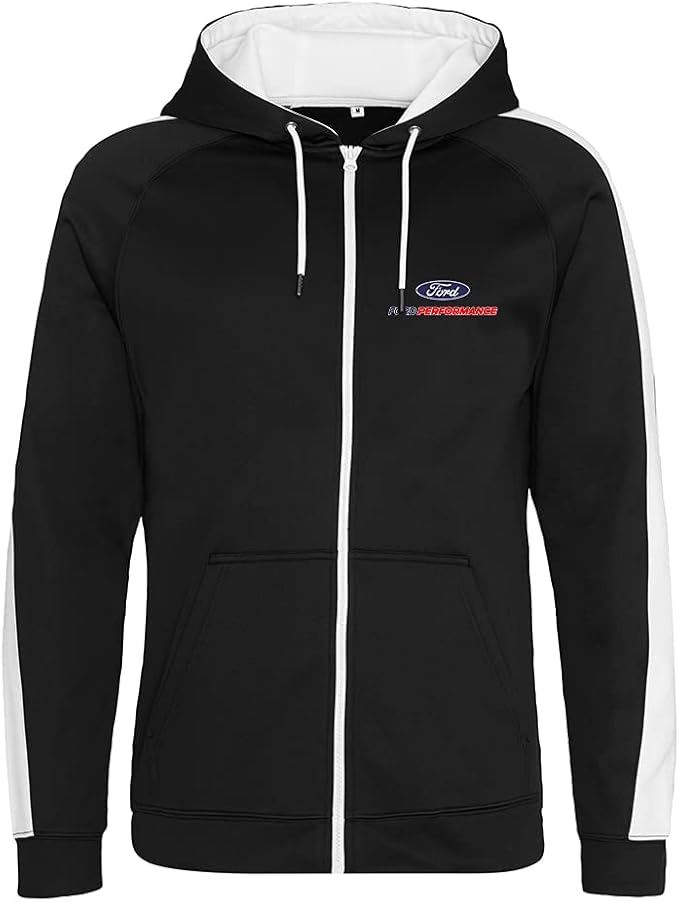 Ford Performance Officially licensed sports hooded jacket with zip