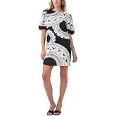 Trina Turk Women's Puff Sleeve Shift Dress