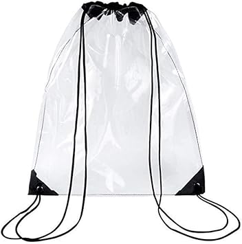 clear drawstring