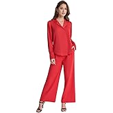 DKNY Womens Button Front Collared Long Sleeve Shirt