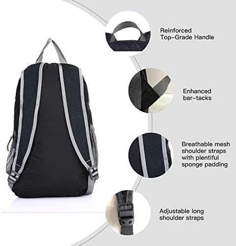 outlander packable lightweight travel hiking backpack daypack