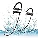 HC-RET Bluetooth Headphones, IPX7 Waterproof Sport Bluetooth Earburds with Mic, V4.1 Noise Cancelling In-Ear Stereo Earphones for Gym Running Workout