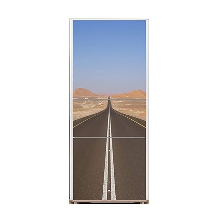 XIAOMAN Cocina Nevera Pegatinas Plateau Highway HD Cubierta de la ...