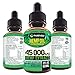 Pure Hemp Extract 45 000 MG for Pain Relief, Relaxation, Sleep and Mood Support, Natural, Organic, Vegan, Zero CBD