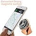 LP Magnetic Car Mount, 360 Degrees Universal Magnetic Car Mount Holder (Rose)