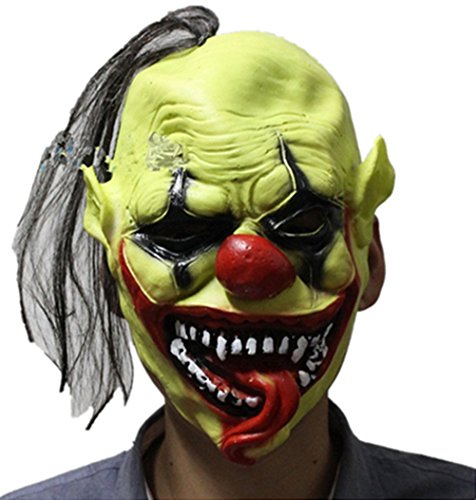 ADIASEN 1pc Halloween soft latex horror grudge ghost mask cosplay cos clown for adult big boy children
