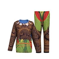 Maui Little Boys Pajamas Sets 2 Piece For Kids Clothes Toddler PJS Sleepwear