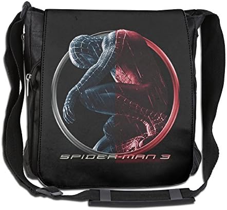 Amurder Custom Cool Spider Man Graphic Cross Body Bag Pack Messenger Bags