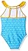 Disney Girls' Moana Swimsuit, Sky Blue, 3T