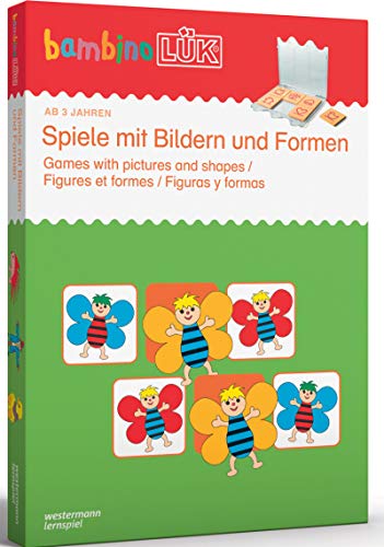 bambinoLÜK-Set: 3/4/5 Jahre Spiele mit Bildern und Formen (bambinoLÜK-Sets: Kasten + Übungsheft/e)