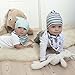 Baby Bandana Drool Bibs for Boys and Girls with Matching Beanie Hats, Unisex 8-Pack, Baby Bibdanas for Drooling and Teething, 100% Cotton, Soft, Absorbent, Baby Shower Gift for Newborns, Bonus EBook