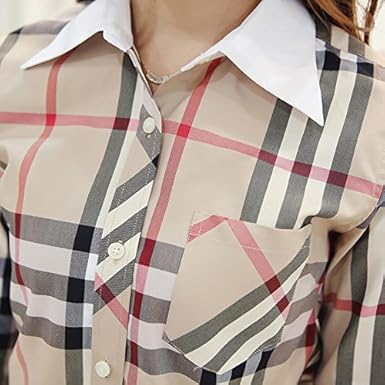 大破 平凡 トリクル バーバリー 風 シャツ Yamatonton Jp