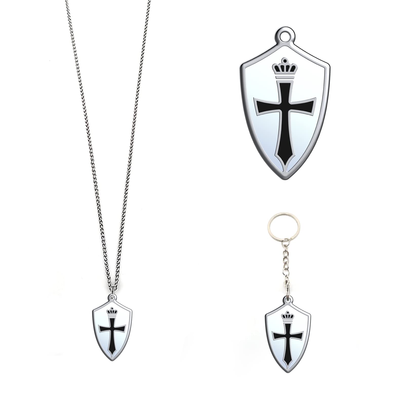 Mini Voice Activated Recorder,Digital Audio Recorder,Small Listening Device,Cross Necklace Shape,STTWUNAKE