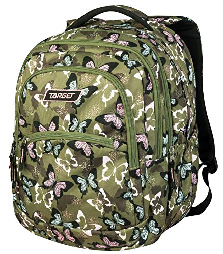 Target BACKPACK 2V1 CURVED BUTTERFLY DANCE 26701, Multicolor, 23L