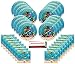 Under Sea World Coral Reef Party Supplies Bundle Pack for 16 (Plus Party Planning Checklist by Mikes Super Store)