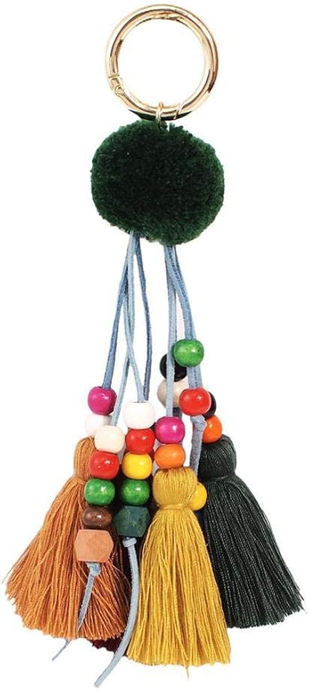 LZHLMCL Tasche Schlüsselanhänger Böhmische Handgemachte Tasche Anhänger