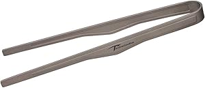 Timberbrother Folder Titanium Grilling Tools BBQ Tongs - Lightweight Titanium Barbecue Tong