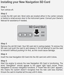 2025 Latest A15 Navigation SD Card Compatible with