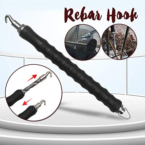 TOLOVI Rebar Wire Twister Semi-automatic Retractable Hook Reinforcement Tying Tool Rebar tier construction site winding tool NEW