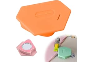 MUCPAD Magnetic Seam Guide for Sewing Machine,Magnetic Sewing Guide,Magnet Seam Guide for Sewing Machine,Magnet Making Machine,Seam Guide for Sewing,Sewing Accessories and Supplies (Orange)