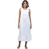 The 1 for U Cotton Nightgowns for Women - Victorian Nightgown, Eleanor 100% Cotton Gown