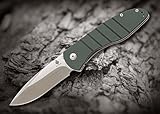 KIZER Knives Cutlery Flipper V4478A2 Tactical Folding Knife, Outdoor Hunting Rescue Tool,EDC Pocket Knife