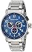 Wenger Men's 'Attitude Chrono' Swiss Quartz Stainless Steel Casual Watch, Color:Silver-Toned (Model: 01.0343.106)