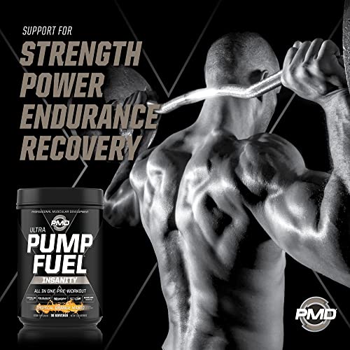 PMD Sports Ultra Pump Fuel Insanity Pre Workout Drink Mix For Energy