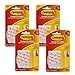 Command Medium Mounting Refill Strips, 9-Strip , Pack of 4