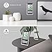 ORIA Indoor Outdoor Thermometer, Digital Wireless Temperature Monitor, LCD Screen Remote Thermometer, ℃/℉ Switch, with Alarm Clock and Snooze Function for Home, Office (Battery Not Included)