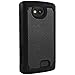 ElBolt Dual Layer Protective Case for LG Tribute / LG Optimus F60 - Black with Free HD Screen Protector by ElBolt TM