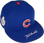 Kyle Hendricks Chicago Cubs 2016 MLB World Series Champions Autographed World Series Hat