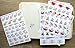 PPAPPAPPIYO Cat Planner Sticker Accessories, Journals, Calendars, Weekly Stickers / 12 Sheets Size 4 X 5.5 Inch